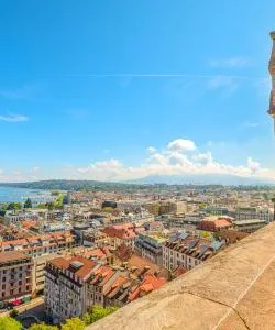 Ein schöner Blick auf Genf – eine bei unseren Nutzern beliebte Stadt