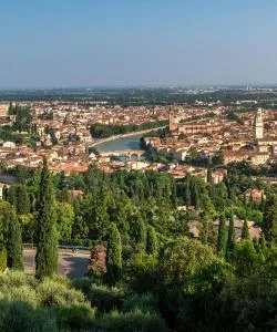 A beautiful view of Verona – a popular city among our users