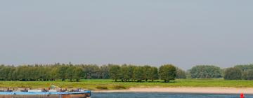 Boenden vid stranden i Slijk-Ewijk