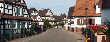 Hoteles con estacionamiento en Hunspach