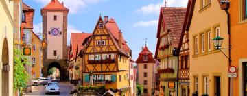 Rothenburg ob der Tauber'deki oteller