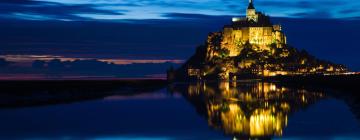 Mont Saint-Michel şehrindeki oteller