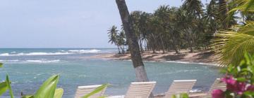 Hotéis na praia em Maunabo