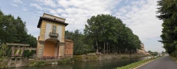 Hoteles con estacionamiento en Tribiano