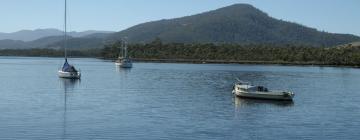 Huonville şehrindeki otoparklar