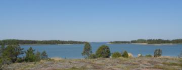 Boliger ved stranden i Hammarland