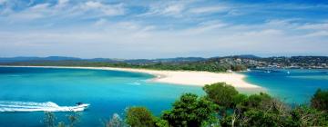 Boenden vid stranden i Pambula