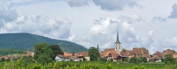 Hoteles con estacionamiento en Mittelbergheim