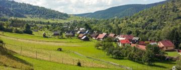 Boliger ved stranden i Osturňa