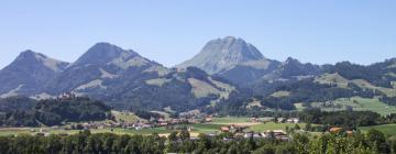 Chalets de montaña en Moleson