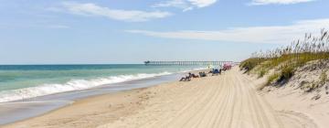 Hotely povoľujúce pobyt s domácimi zvieratami v destinácii Kure Beach