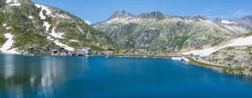 Hotels mit Parkplatz in Historisches Alpinhotel Grimsel Hospiz