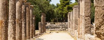 Hoteles con estacionamiento en Archea Pissa