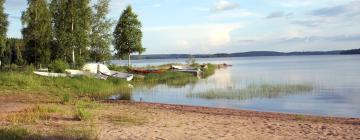 Strandhäuser in Kivijärvi