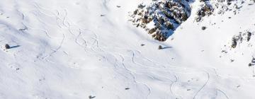 Allotjaments d'esquí a l'Aldosa de Canillo