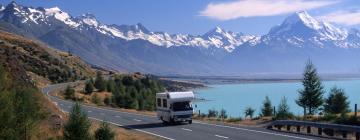 Hotéis com estacionamento em Mount Cook Village