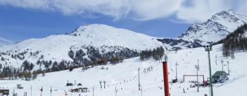 Champlas du Col'daki kayak merkezleri