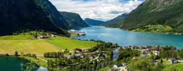 Hoteles con estacionamiento en Skjolden