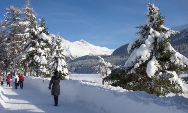 Sankt Moritz-Bad şehrindeki daireler