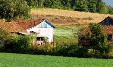 Casas rústicas em Jaguariúna