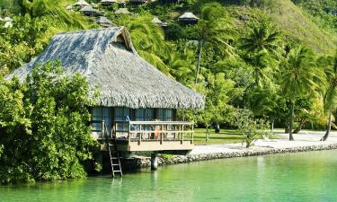 Hoteles de playa en Papetoai