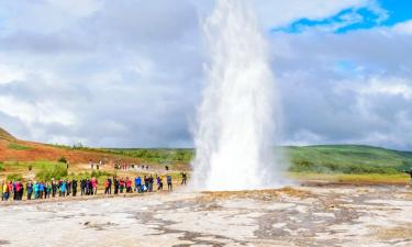 Hoteles con estacionamiento en Geysir