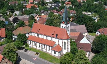 Hoteles con estacionamiento en Unterkirnach