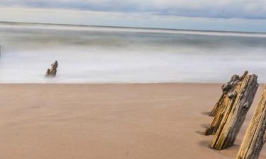 Boliger ved stranden i Mielno