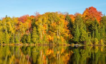 Sainte Anne des Lacs şehrindeki otoparklar