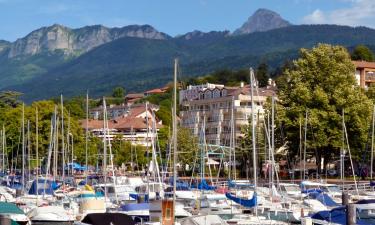 Ξενοδοχεία με πάρκινγκ σε Amphion les Bains