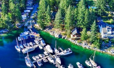 Garden Bay şehrindeki otoparklar