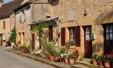 Viesnīcas pilsētā Saint-Léon-sur-Vézère