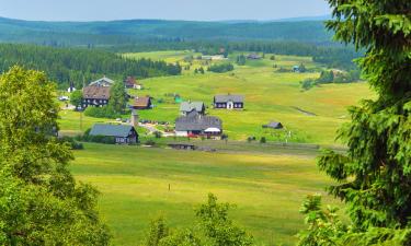 Hotels amb aparcament a Jizerka