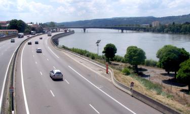 Hoteller med parkering i Étoile-sur-Rhône