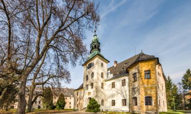 Hoteles con parking en Rýmařov