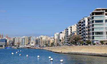 Serviced apartments in Sliema
