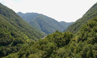 Vakantiewoningen aan het strand in Gerra Verzasca