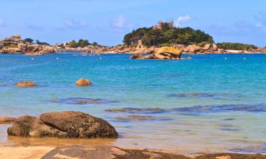 Ferieboliger ved stranden i Louannec