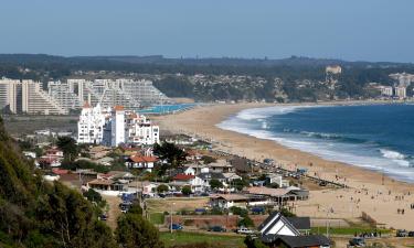 Hotéis na praia em Algarrobo