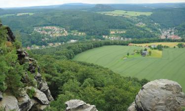 Hotell med parkering i Papstdorf