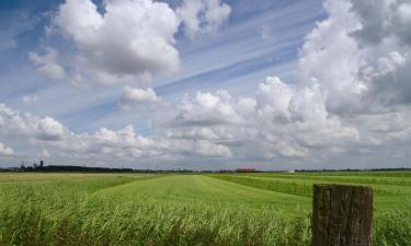 Nieuw-Vennep şehrindeki otoparklar