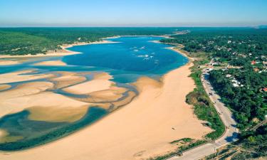 Lagoa de Albufeira'daki otoparklar