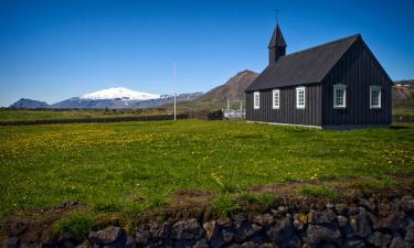 Hótel með bílastæði í Snæfellsbæ