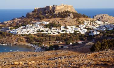 Lindos şehrindeki oteller