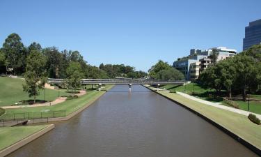 Hoteles con estacionamiento en Wentworthville