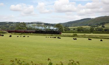 Hoteles con parking en Llanrhystyd