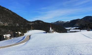 Strutture sulle piste v a Steinberg am Rofan