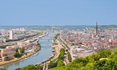 Rouen şehrini ziyaret edin