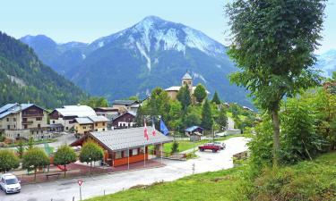 Skigebieden in Bozel