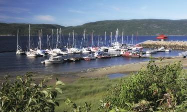 Ubytování s možností vlastního stravování v destinaci LʼAnse-Saint-Jean